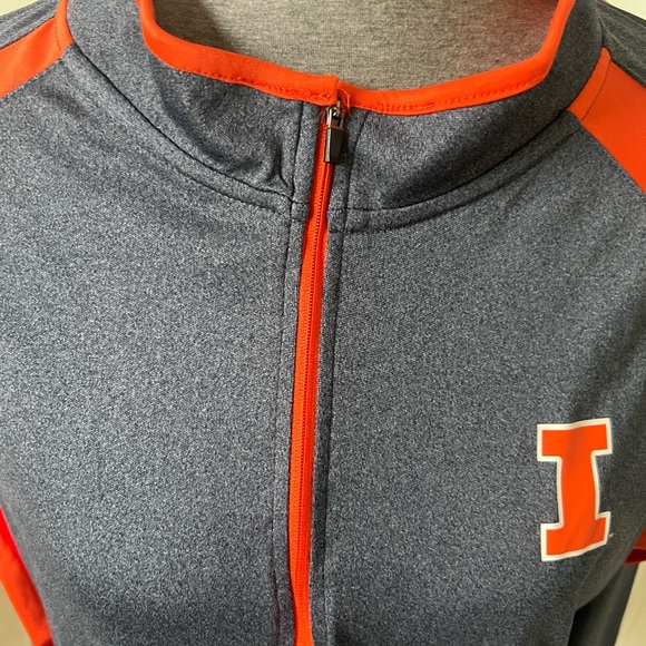 EUC Illinois 3/4 zip pullover - XL - Picture 2 of 4
